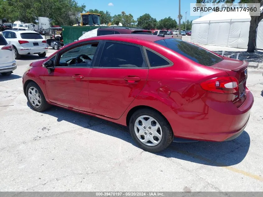 3FADP4BJ7DM174960 2013 Ford Fiesta Se