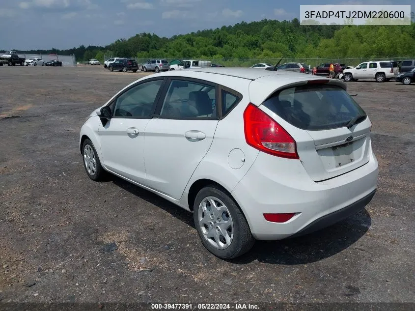 3FADP4TJ2DM220600 2013 Ford Fiesta S