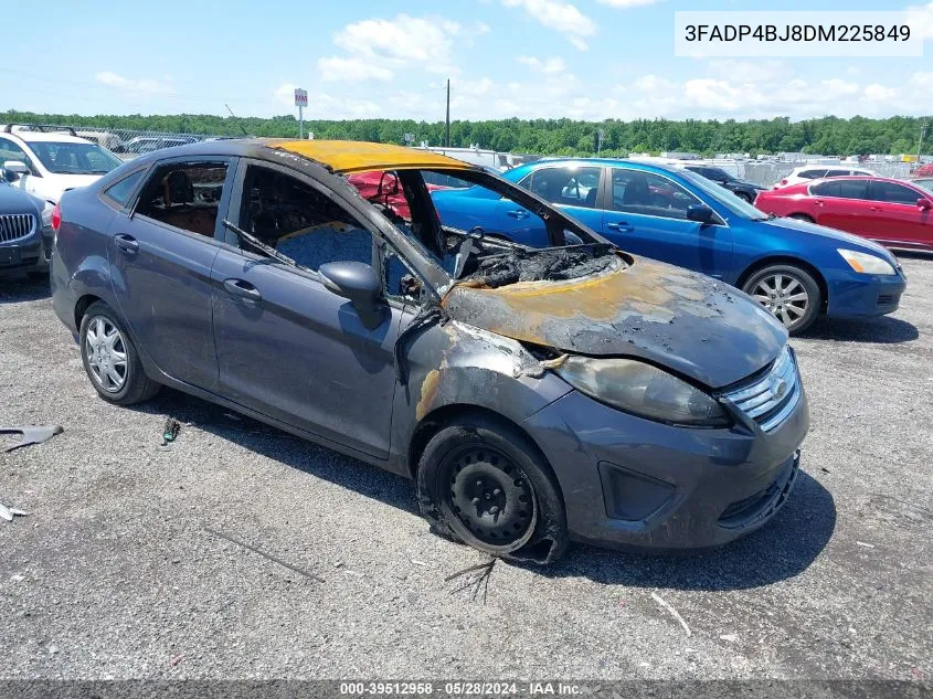 2013 Ford Fiesta Se VIN: 3FADP4BJ8DM225849 Lot: 39512958