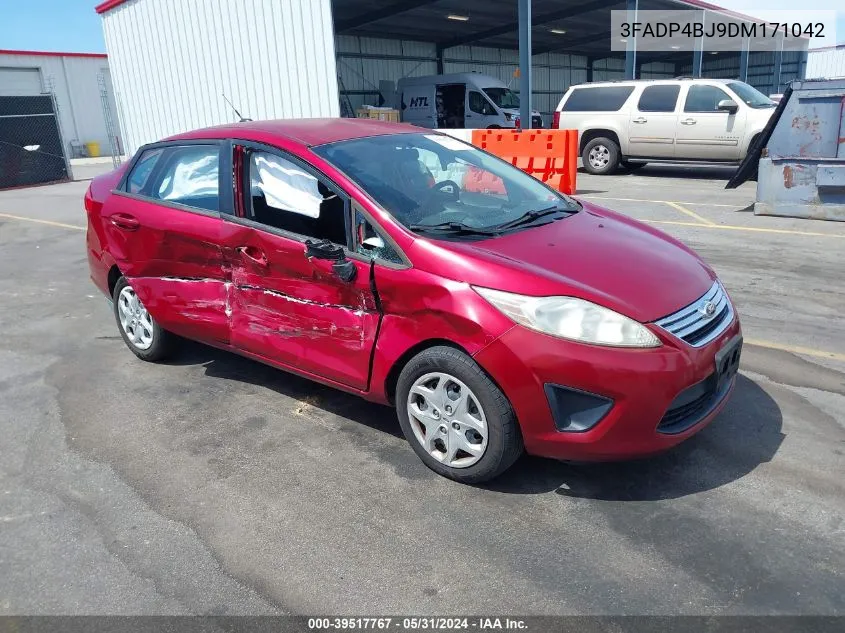 3FADP4BJ9DM171042 2013 Ford Fiesta Se