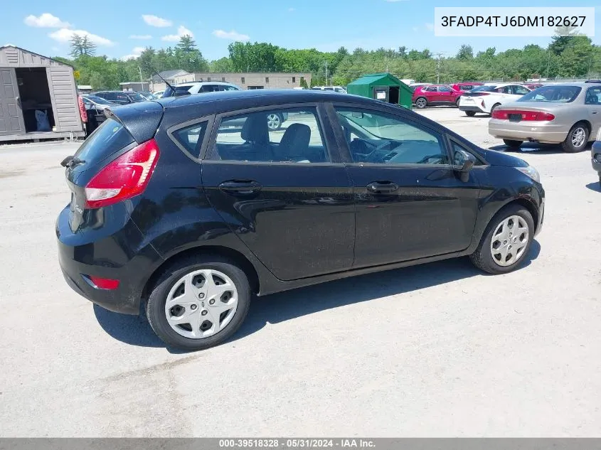 2013 Ford Fiesta S VIN: 3FADP4TJ6DM182627 Lot: 39518328