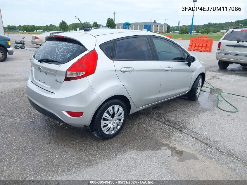 3FADP4EJ7DM117086 2013 Ford Fiesta Se