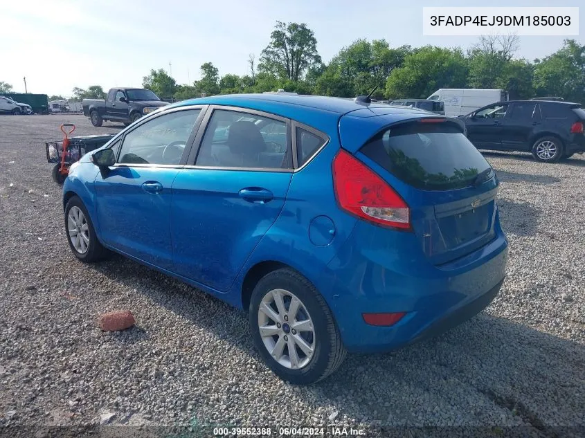 2013 Ford Fiesta Se VIN: 3FADP4EJ9DM185003 Lot: 39552388