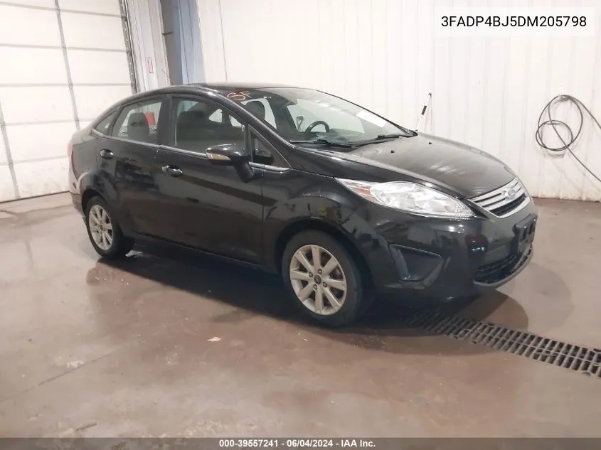 2013 Ford Fiesta Se VIN: 3FADP4BJ5DM205798 Lot: 39557241