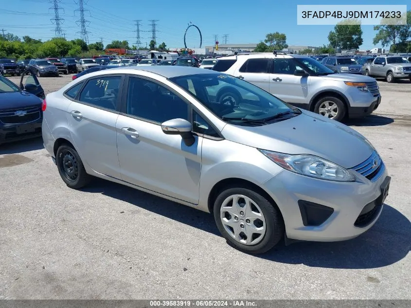 2013 Ford Fiesta Se VIN: 3FADP4BJ9DM174233 Lot: 39583919