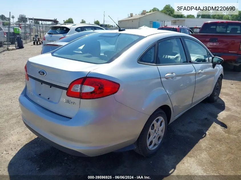 3FADP4AJ3DM220690 2013 Ford Fiesta S