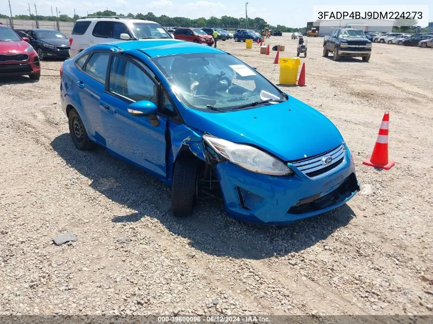 2013 Ford Fiesta Se VIN: 3FADP4BJ9DM224273 Lot: 39600096