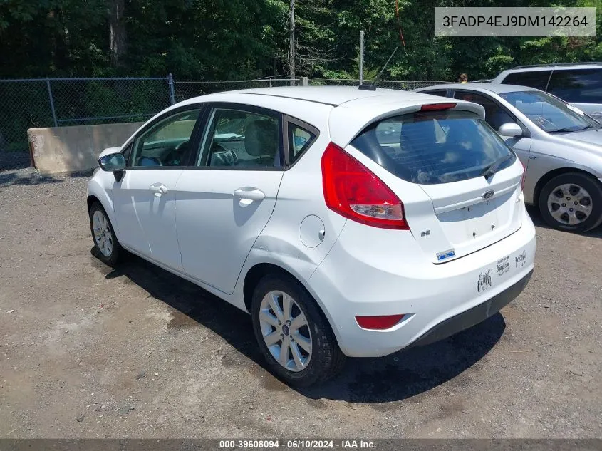 2013 Ford Fiesta Se VIN: 3FADP4EJ9DM142264 Lot: 39608094