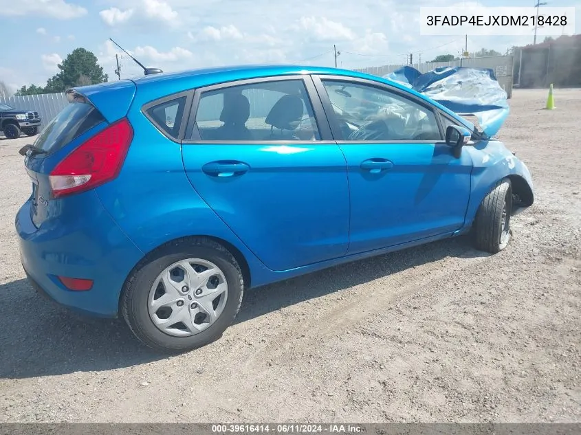 3FADP4EJXDM218428 2013 Ford Fiesta Se