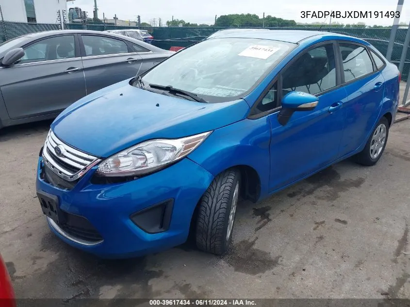 3FADP4BJXDM191493 2013 Ford Fiesta Se