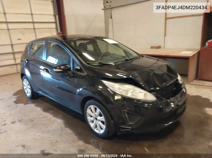 2013 Ford Fiesta Se VIN: 3FADP4EJ4DM220434 Lot: 39618055