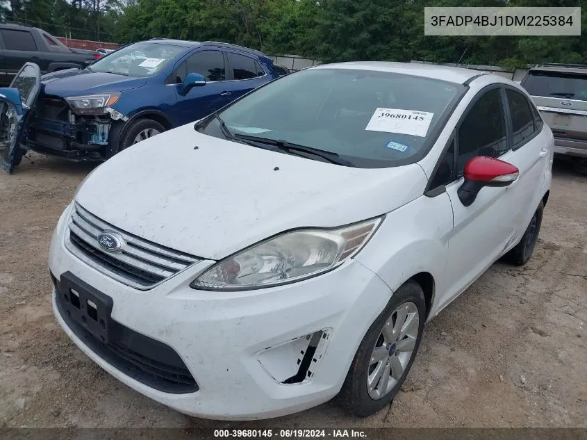 2013 Ford Fiesta Se VIN: 3FADP4BJ1DM225384 Lot: 39680145