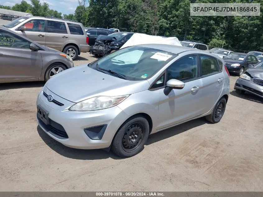 2013 Ford Fiesta Se VIN: 3FADP4EJ7DM186845 Lot: 39701078