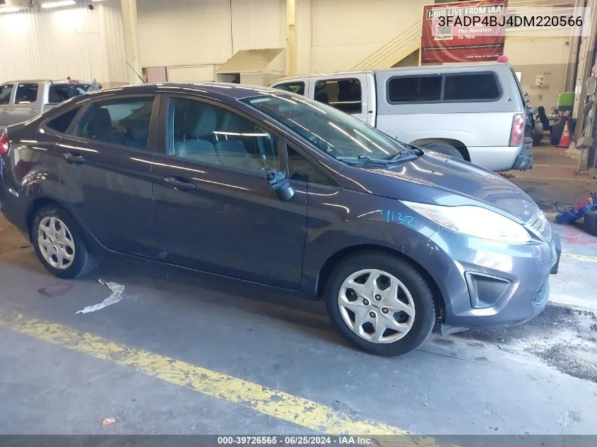 2013 Ford Fiesta Se VIN: 3FADP4BJ4DM220566 Lot: 39726565