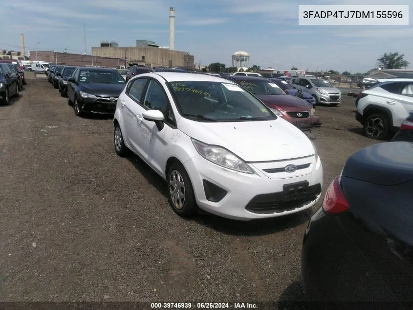 2013 Ford Fiesta S VIN: 3FADP4TJ7DM155596 Lot: 39746939