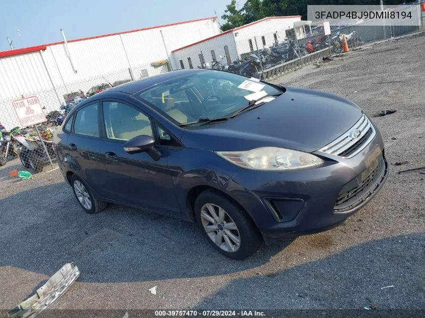 3FADP4BJ9DMII8194 2013 Ford Fiesta Se