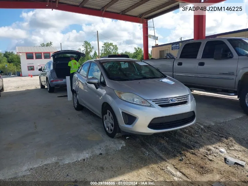 2013 Ford Fiesta Se VIN: 3FADP4BJ2DM146225 Lot: 39786505