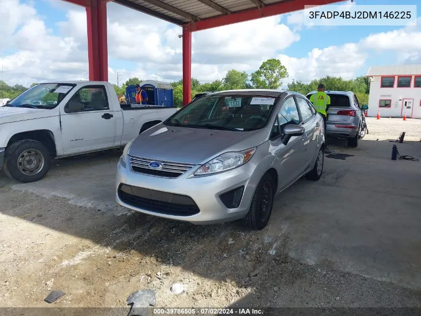 2013 Ford Fiesta Se VIN: 3FADP4BJ2DM146225 Lot: 39786505