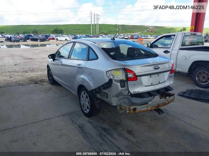 2013 Ford Fiesta Se VIN: 3FADP4BJ2DM146225 Lot: 39786505