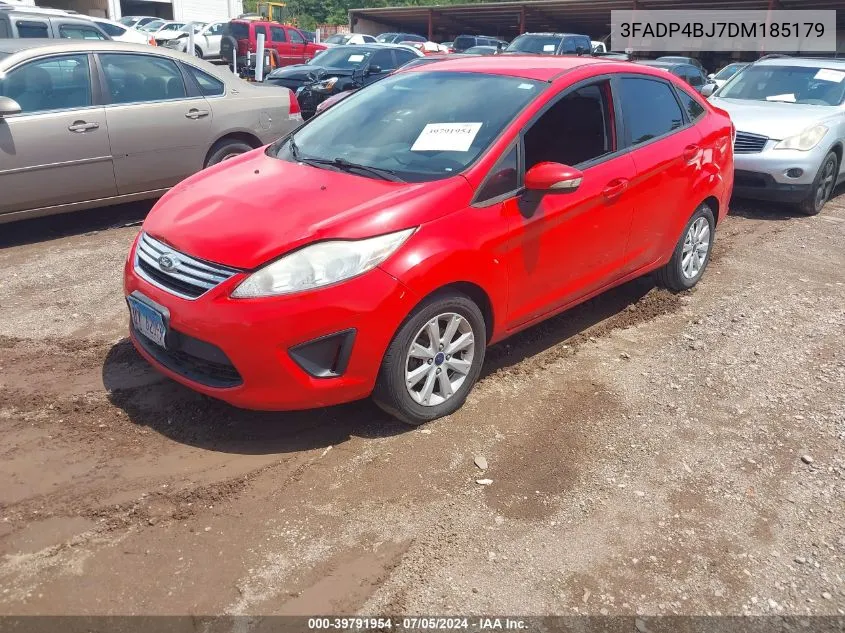 2013 Ford Fiesta Se VIN: 3FADP4BJ7DM185179 Lot: 39791954