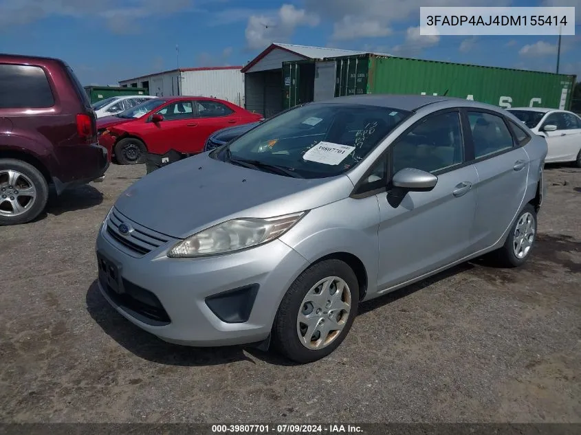 3FADP4AJ4DM155414 2013 Ford Fiesta S