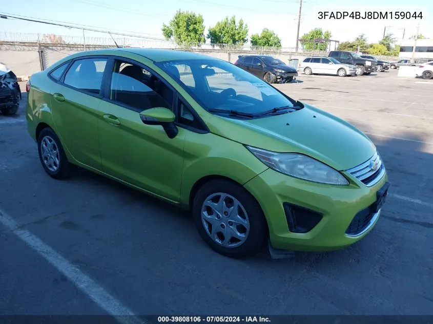 2013 Ford Fiesta Se VIN: 3FADP4BJ8DM159044 Lot: 39808106