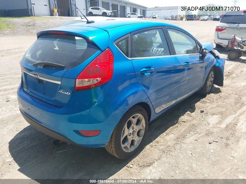 3FADP4FJ0DM171070 2013 Ford Fiesta Titanium