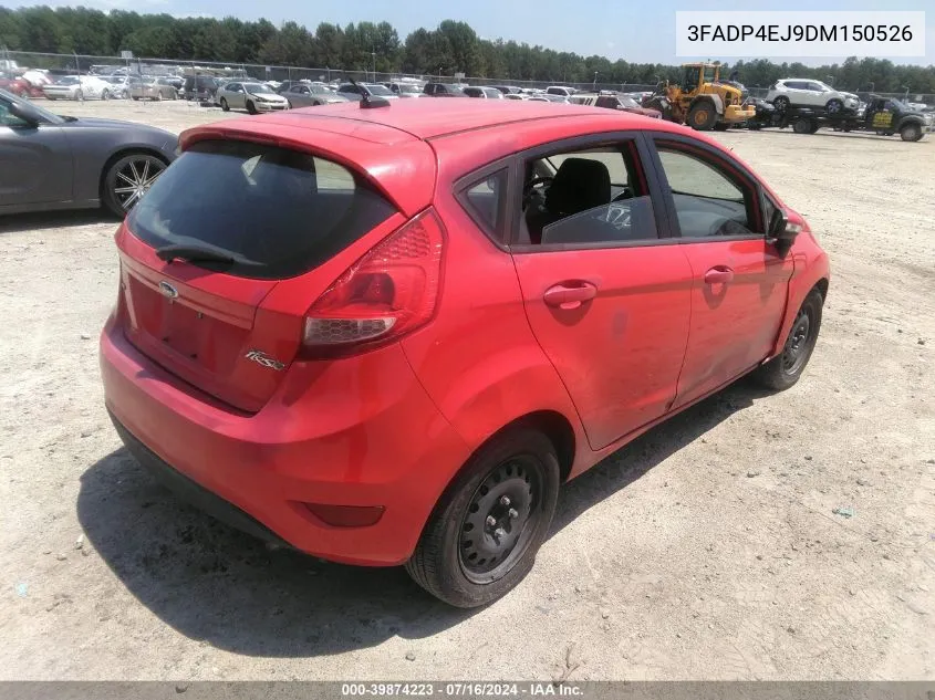 2013 Ford Fiesta Se VIN: 3FADP4EJ9DM150526 Lot: 39874223