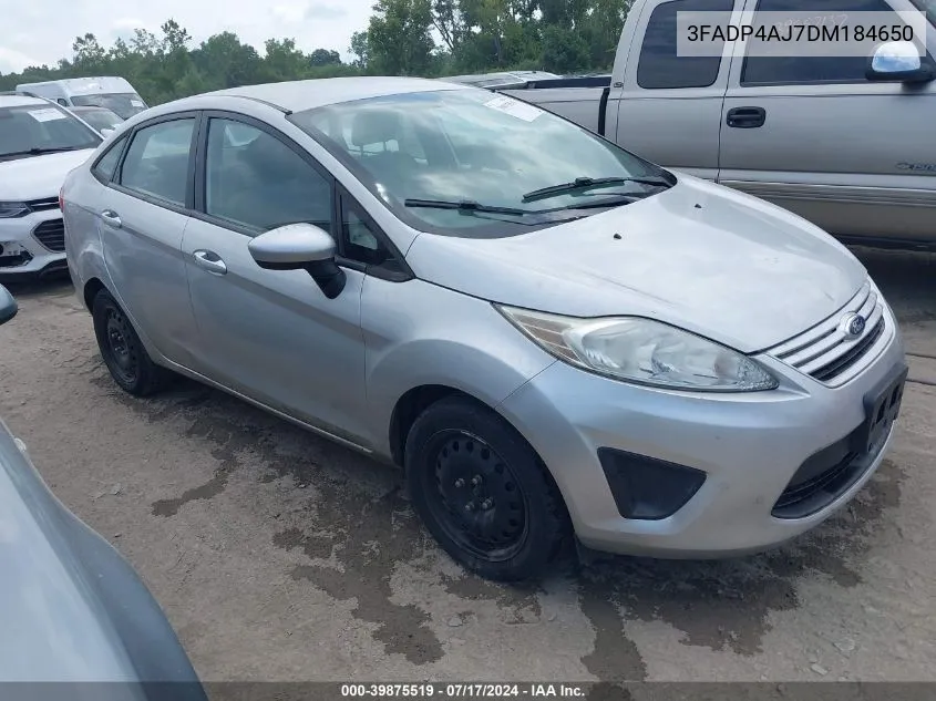 3FADP4AJ7DM184650 2013 Ford Fiesta S