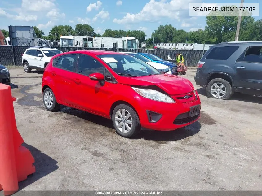 2013 Ford Fiesta Se VIN: 3FADP4EJ3DM177009 Lot: 39878894