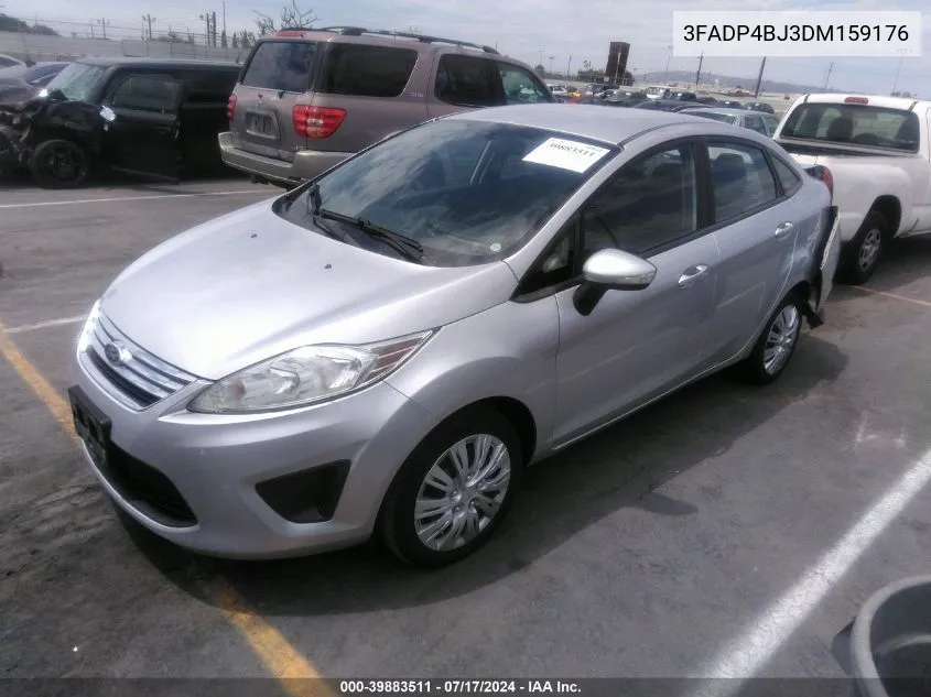 2013 Ford Fiesta Se VIN: 3FADP4BJ3DM159176 Lot: 39883511