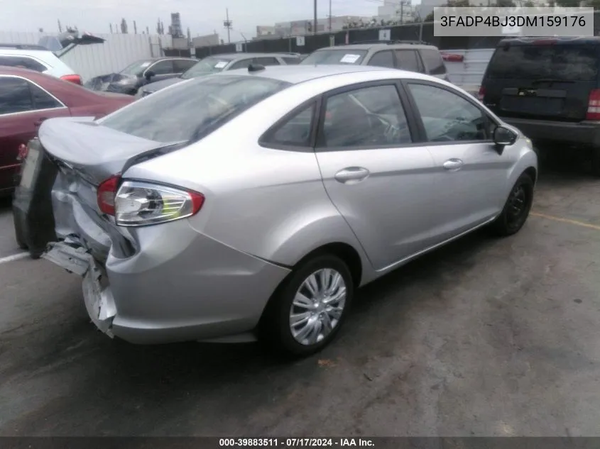 2013 Ford Fiesta Se VIN: 3FADP4BJ3DM159176 Lot: 39883511