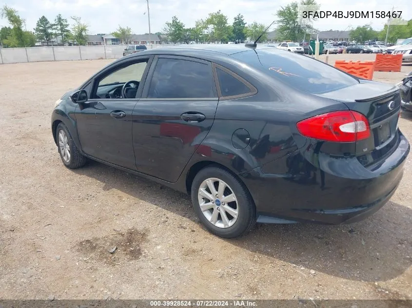 3FADP4BJ9DM158467 2013 Ford Fiesta Se