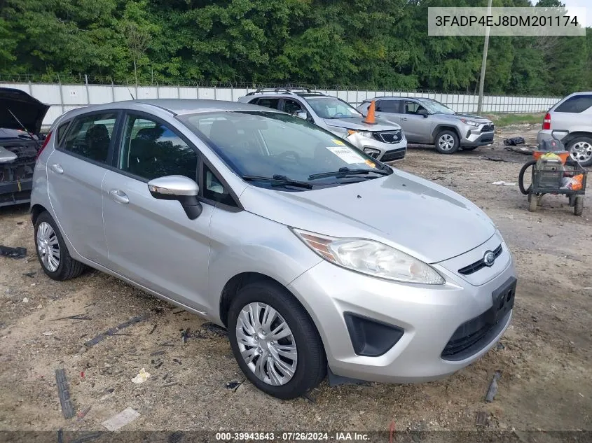 2013 Ford Fiesta Se VIN: 3FADP4EJ8DM201174 Lot: 39943643