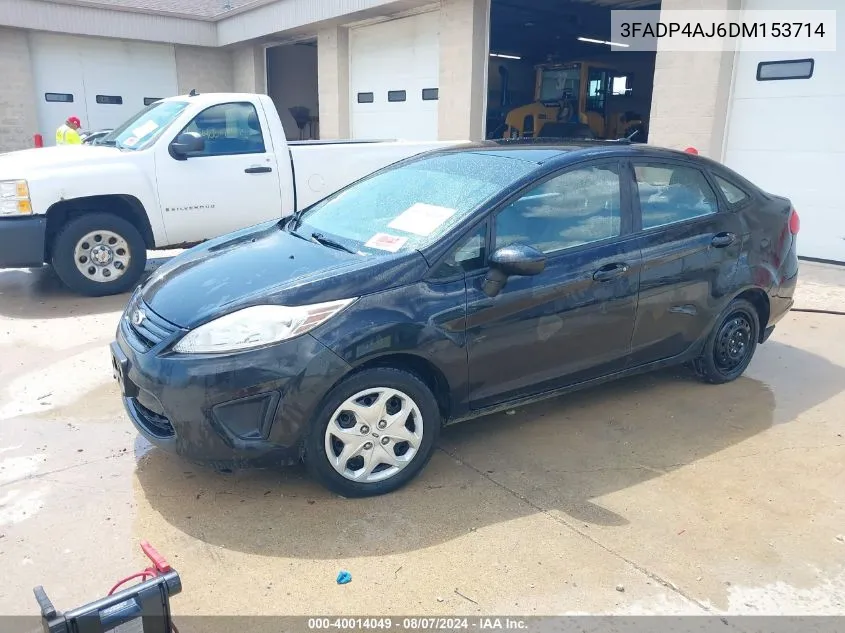 3FADP4AJ6DM153714 2013 Ford Fiesta S