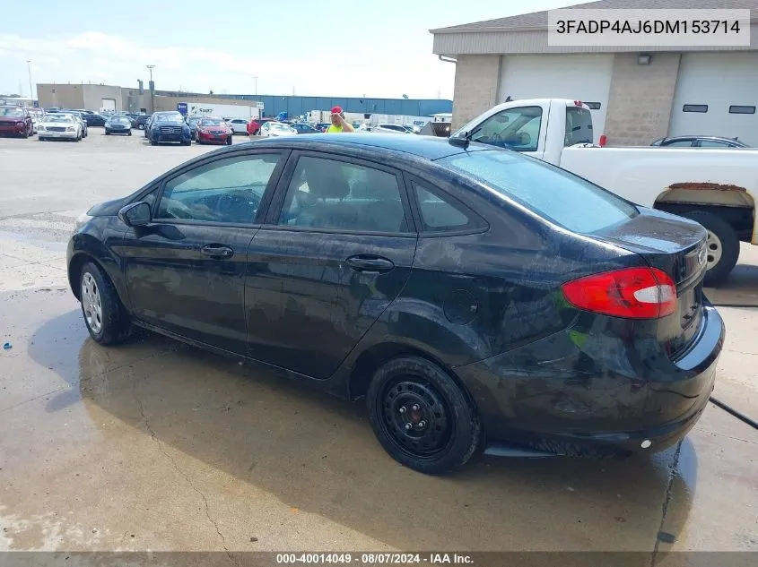 3FADP4AJ6DM153714 2013 Ford Fiesta S