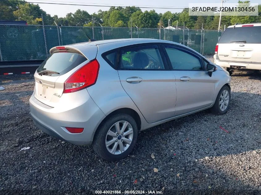 2013 Ford Fiesta Se VIN: 3FADP4EJ2DM130456 Lot: 40021866