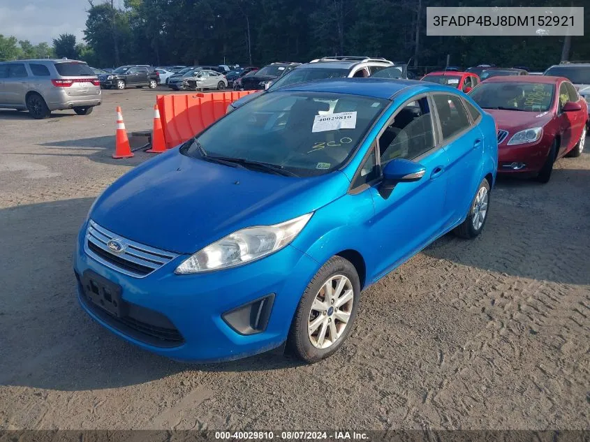 3FADP4BJ8DM152921 2013 Ford Fiesta Se