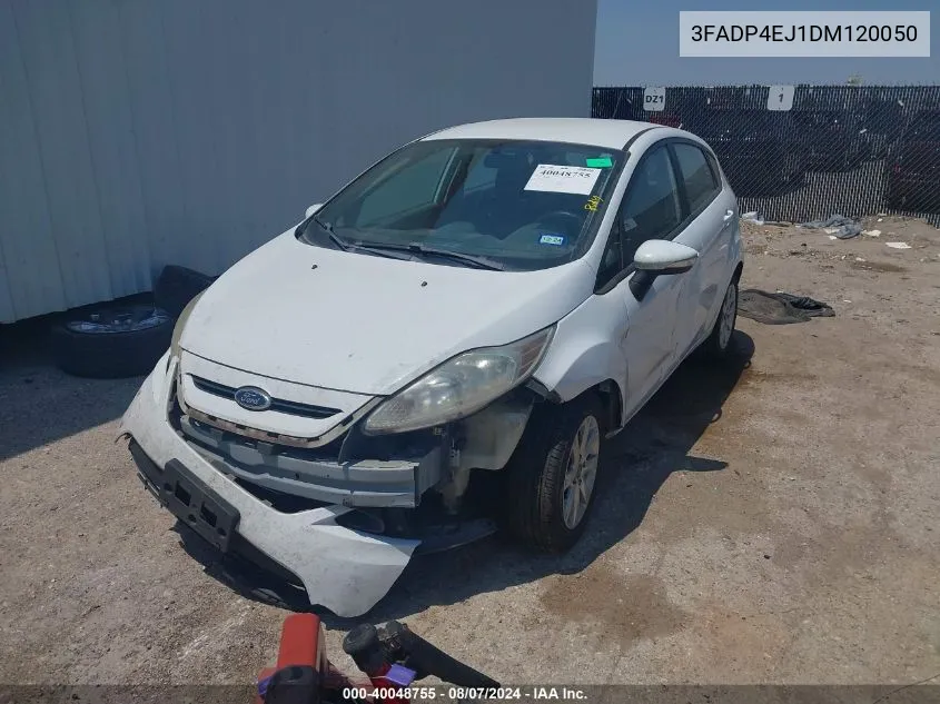 2013 Ford Fiesta Se VIN: 3FADP4EJ1DM120050 Lot: 40048755