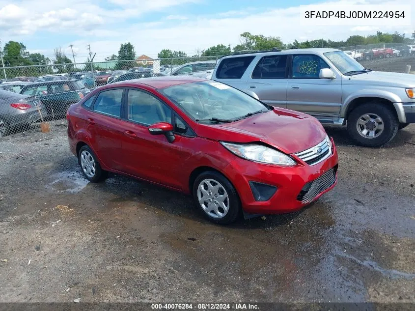 3FADP4BJ0DM224954 2013 Ford Fiesta Se