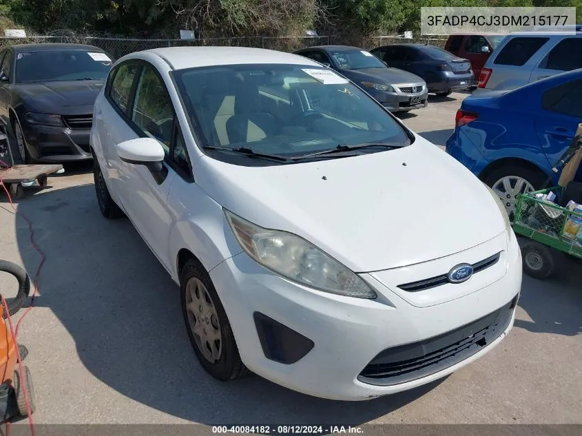 2013 Ford Fiesta Titanium VIN: 3FADP4CJ3DM215177 Lot: 40084182