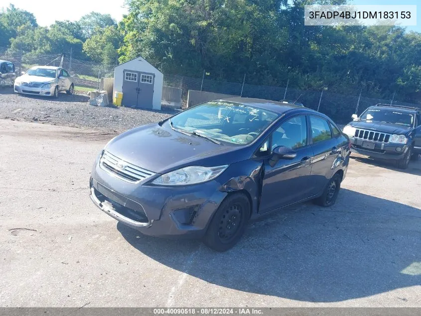 3FADP4BJ1DM183153 2013 Ford Fiesta Se