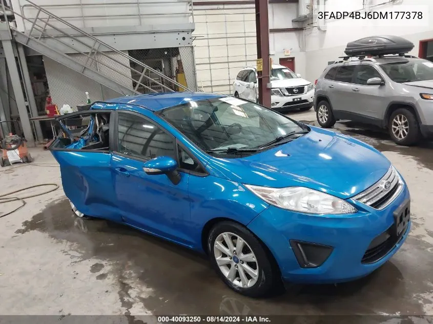 3FADP4BJ6DM177378 2013 Ford Fiesta Se