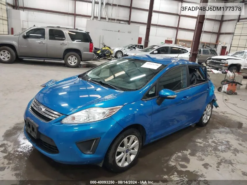 3FADP4BJ6DM177378 2013 Ford Fiesta Se