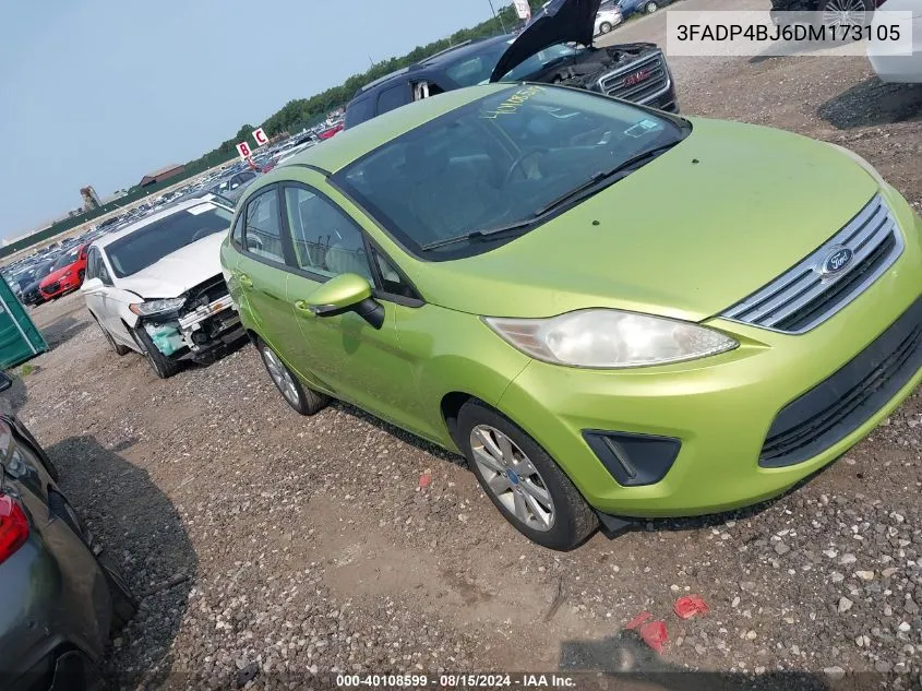 3FADP4BJ6DM173105 2013 Ford Fiesta Se