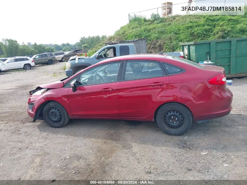 3FADP4BJ7DM185814 2013 Ford Fiesta Se