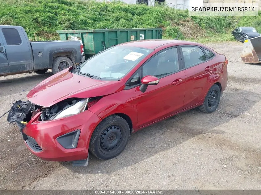 3FADP4BJ7DM185814 2013 Ford Fiesta Se