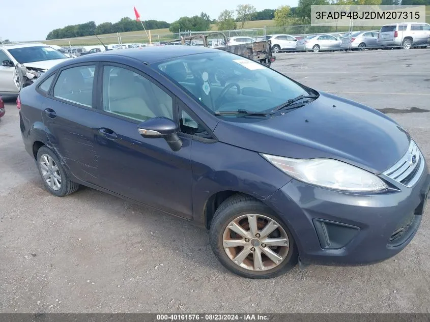 2013 Ford Fiesta Se VIN: 3FADP4BJ2DM207315 Lot: 40161576