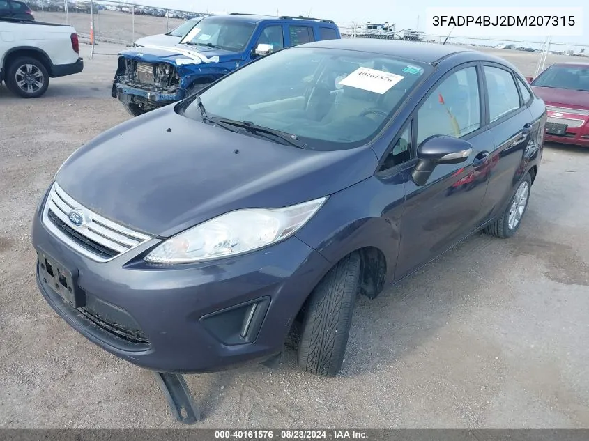 3FADP4BJ2DM207315 2013 Ford Fiesta Se