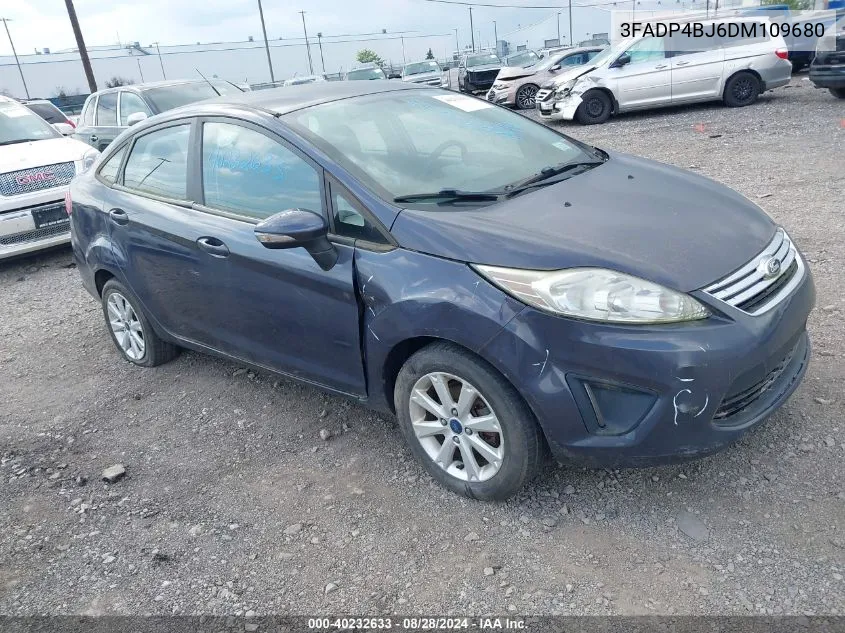 2013 Ford Fiesta Se VIN: 3FADP4BJ6DM109680 Lot: 40232633